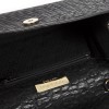 Vintage REVILLON small evening bag in black silk