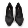 T 37 black soft leather PRADA shoes