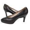 Shoes CHANEL T (8.5) 39.5 offset black lamb