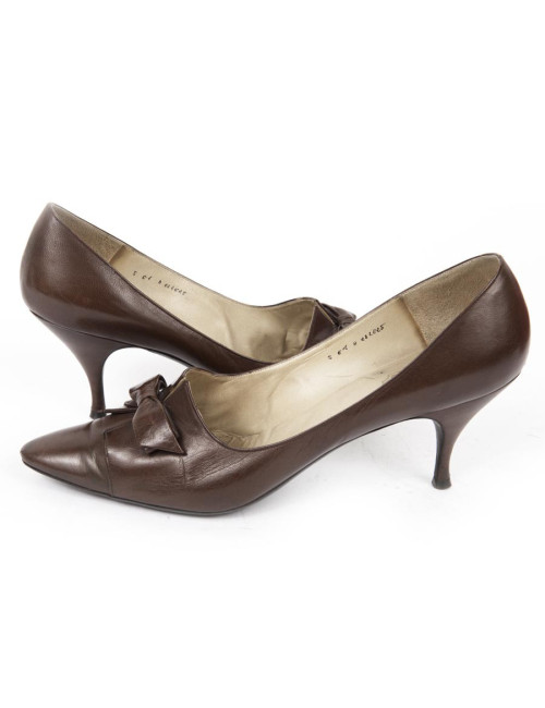 Escarpins CHRISTIAN DIOR T 37   années 60