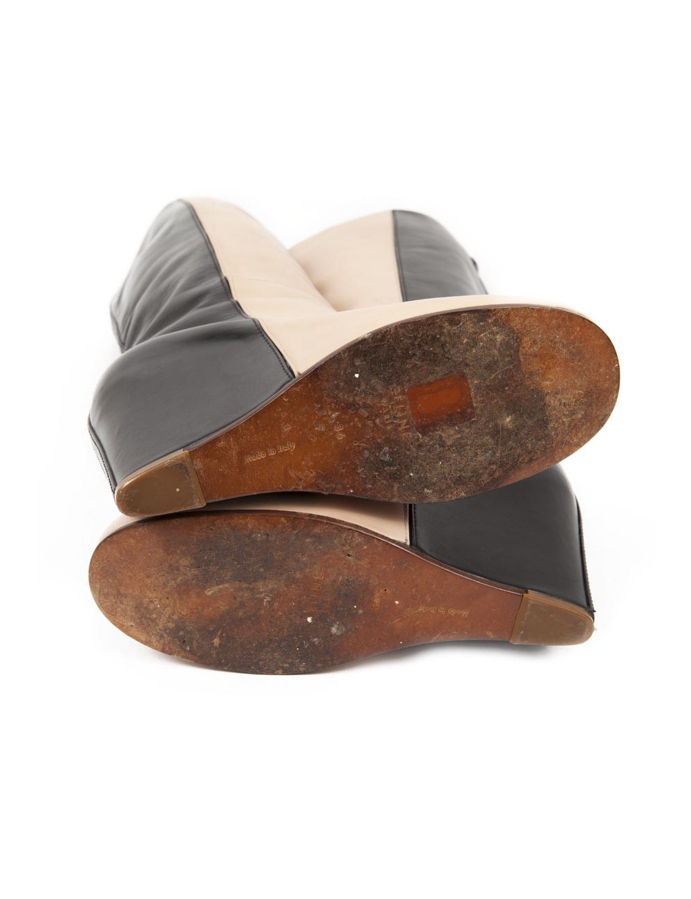 Escarpins CHANEL T 36.5 avec plateforme