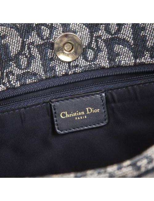 DIOR blue monogram bag