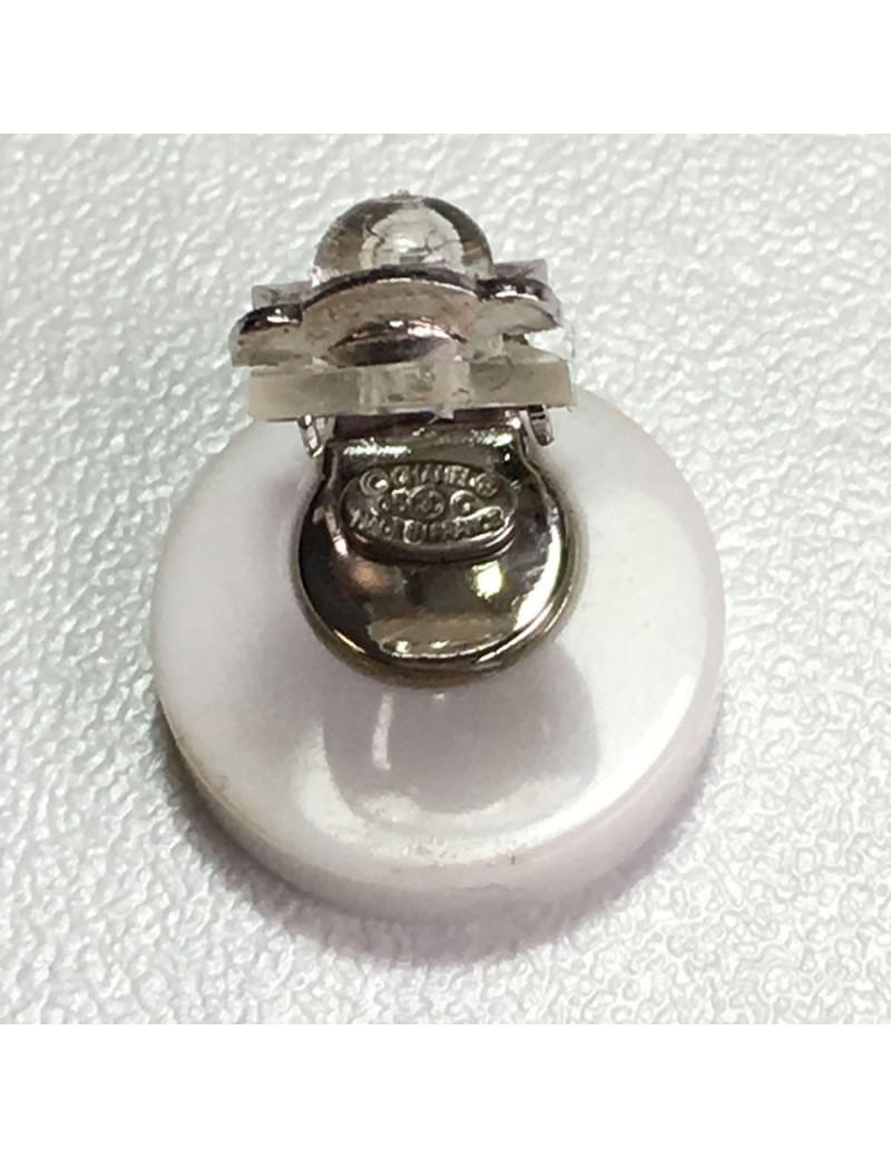 xxx Boucles d'oreille clips CHANEL bicolores