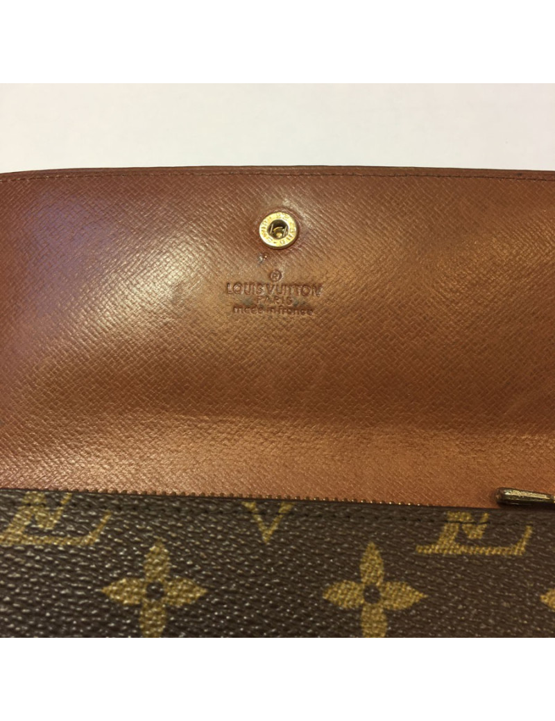 LOUIS VUITTON monogram canvas wallet