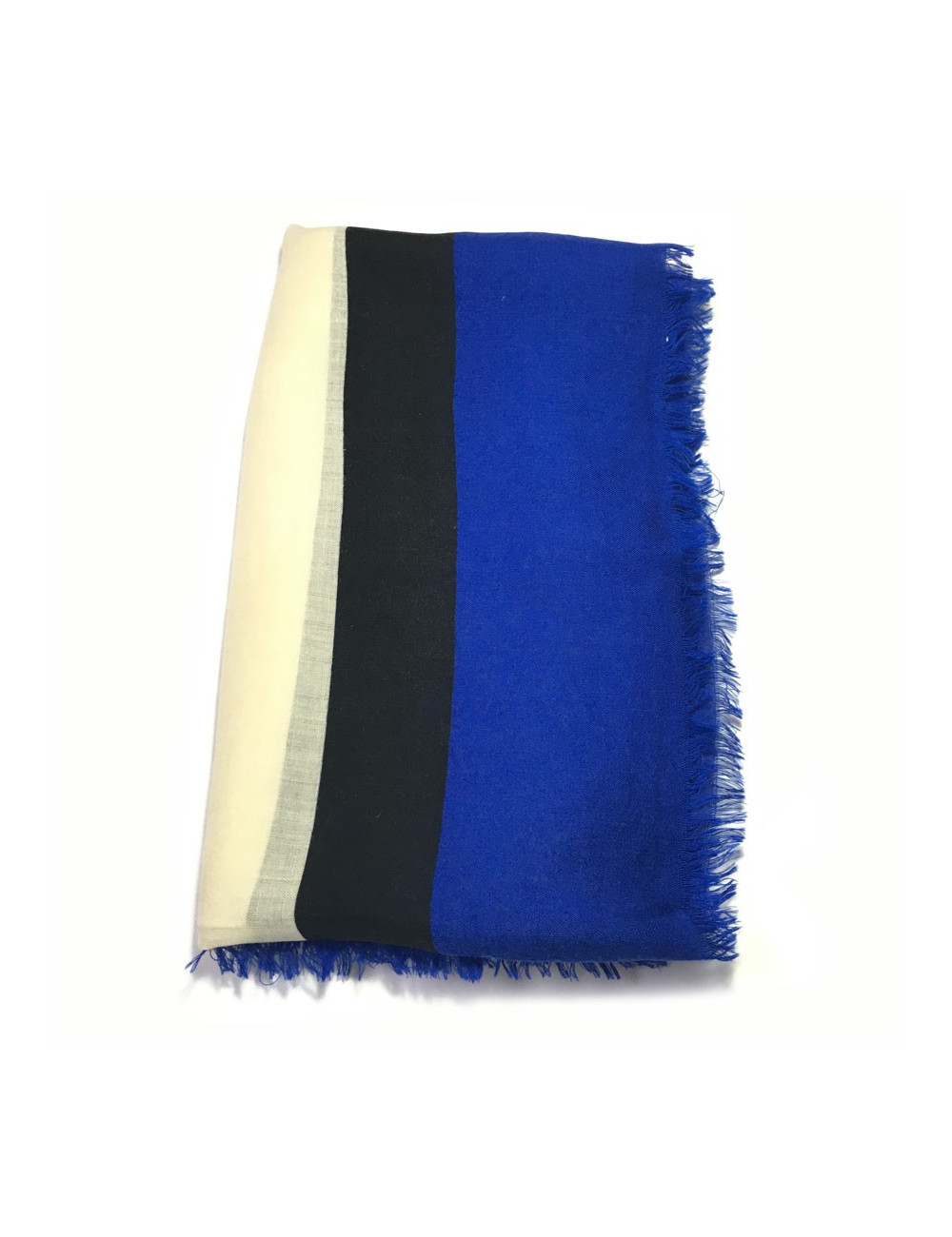 Châle CHRISTIAN DIOR en laine et soie