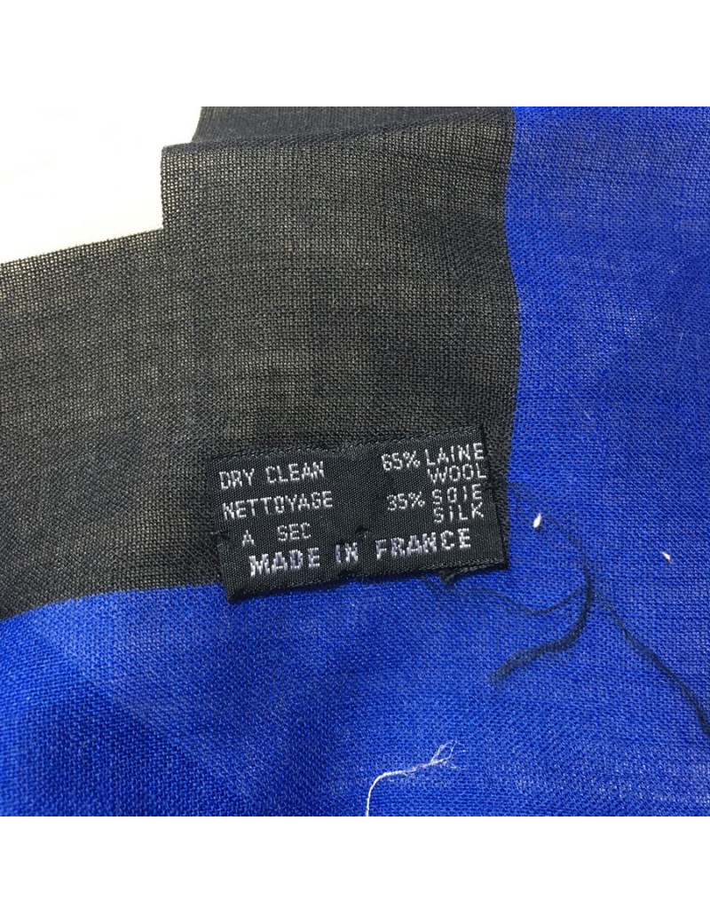 xxx Châle CHRISTIAN DIOR en laine et soie