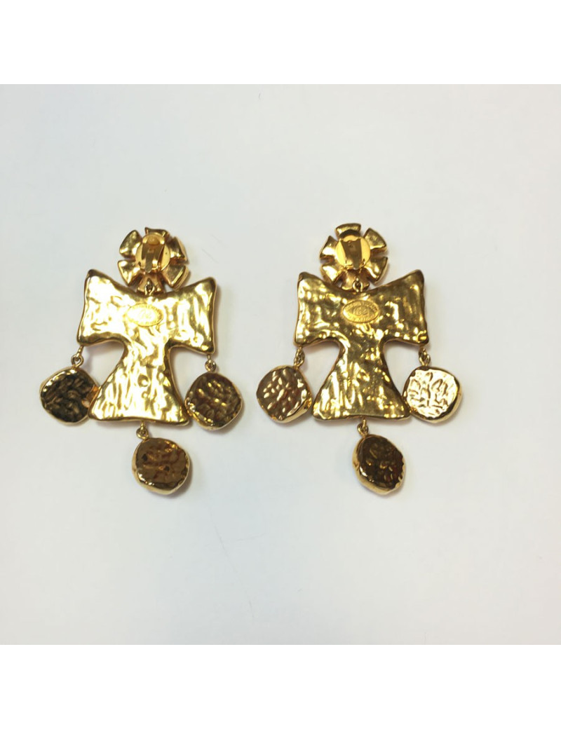 Earrings clips CHRISTIAN LACROIX Couture