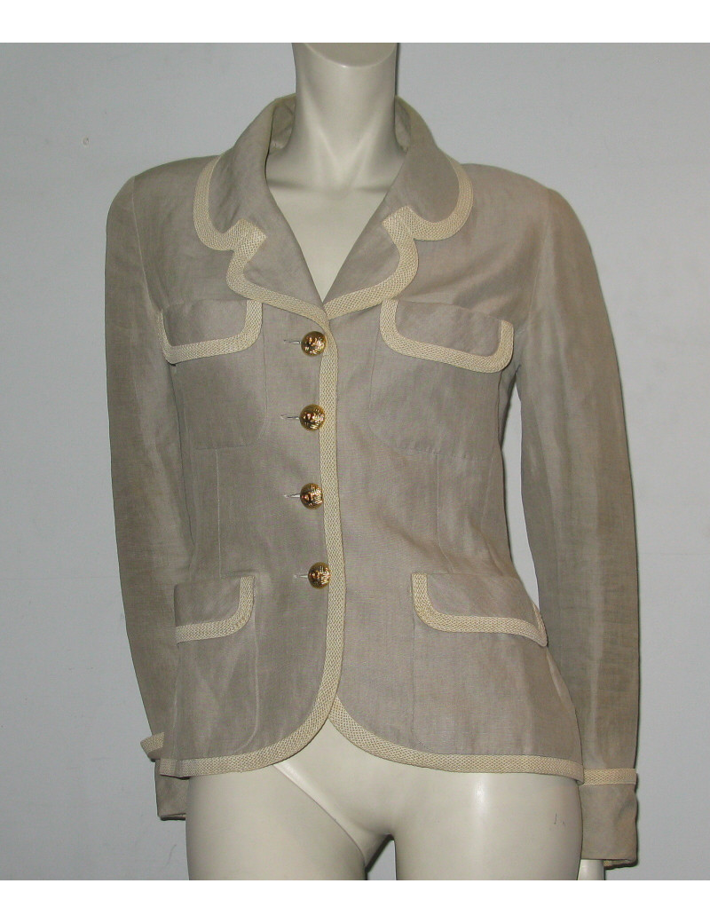 Veste en lin CHANEL