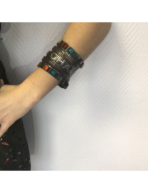 xxx Manchette Couture CHANEL en cotte de maille