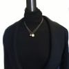 CHANEL necklace double gold chain