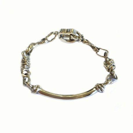 GOOSSENS Paris metal Golden bracelet size M
