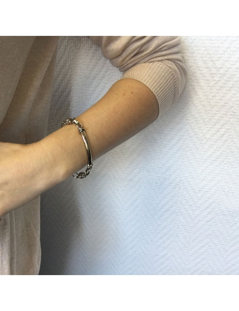 xxx Bracelet GOOSSENS Paris en métal doré taille M