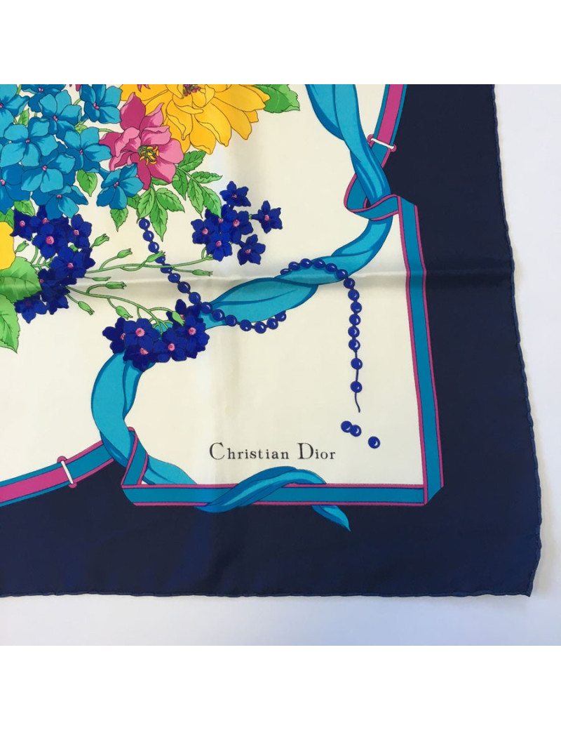 Foulard CHRISTIAN DIOR en soie 