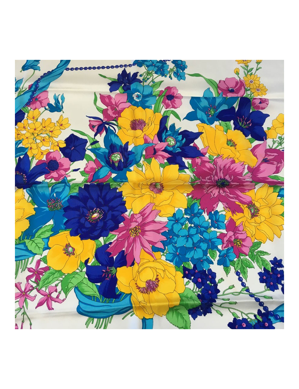 CHRISTIAN DIOR silk scarf