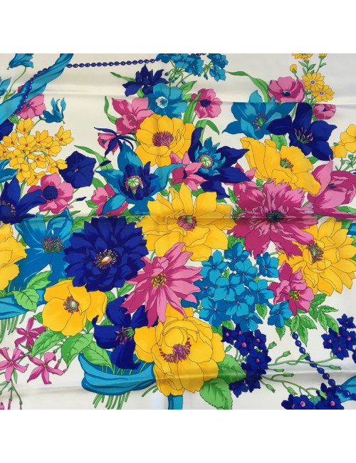 CHRISTIAN DIOR silk scarf