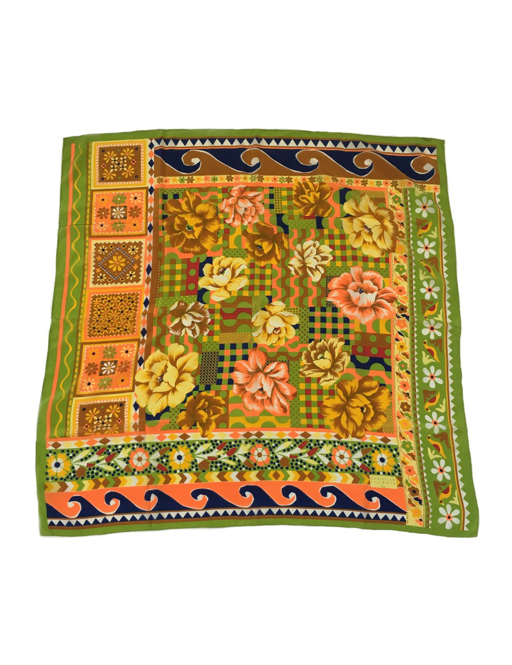 xxx Foulard CHRISTIAN LACROIX soie vintage