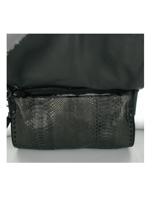 Sac python gris métallisé BOTTEGA VENETA