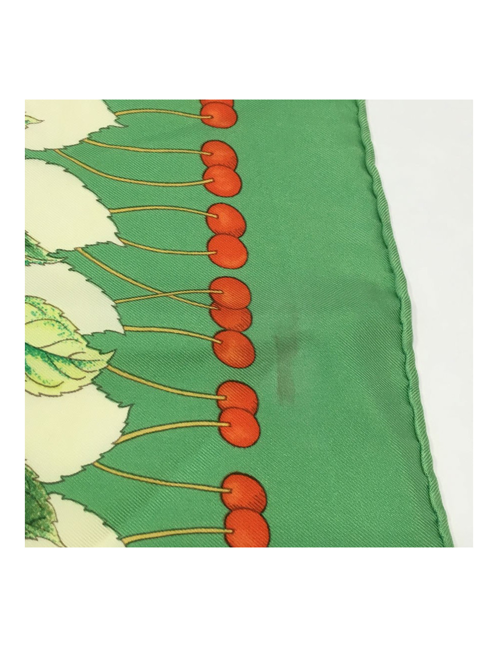 Hermès "Les Merises" in multicolored silk