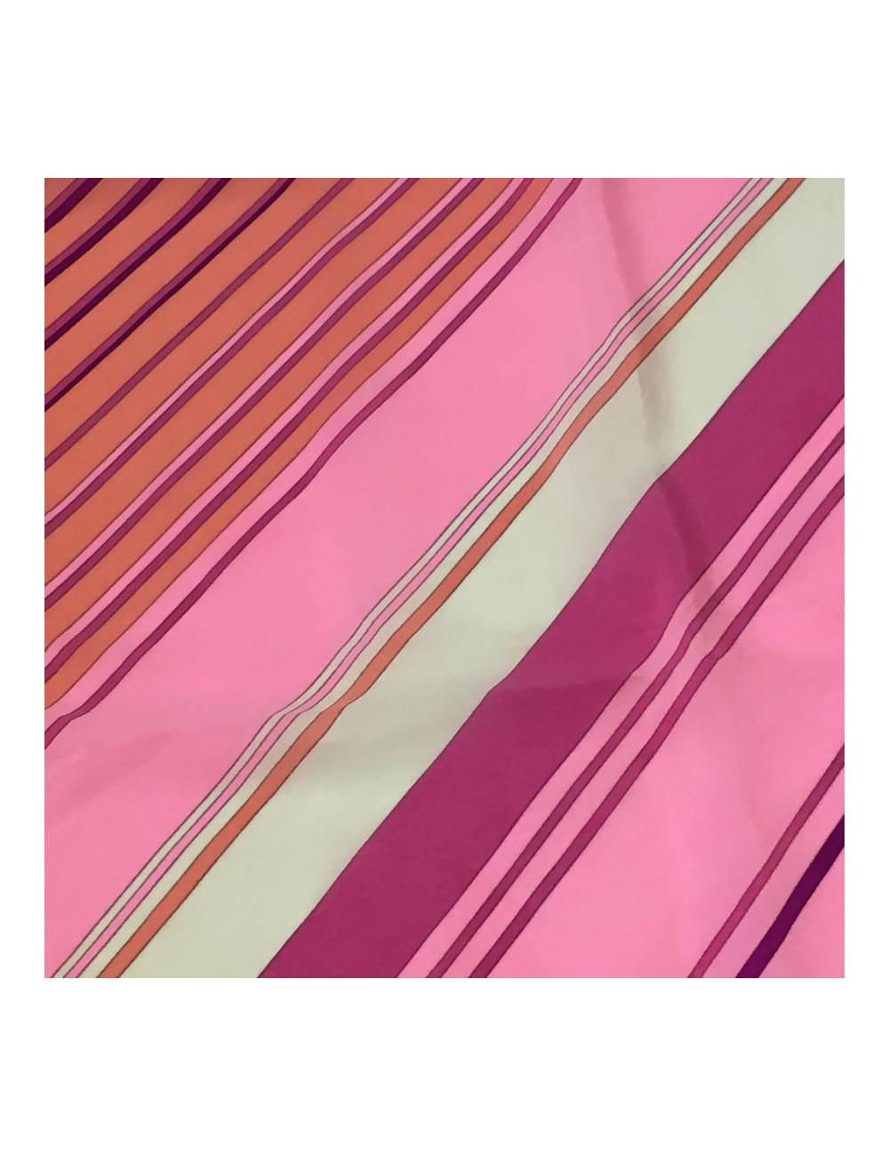 xxx Foulard CHRISTIAN DIOR en soie rose