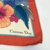 Carré CHRISTIAN DIOR en soie multicolore vintage