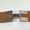 T36 brown leather HERMES belt
