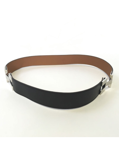 T36 brown leather HERMES belt
