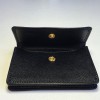 Black leather PRADA wallet