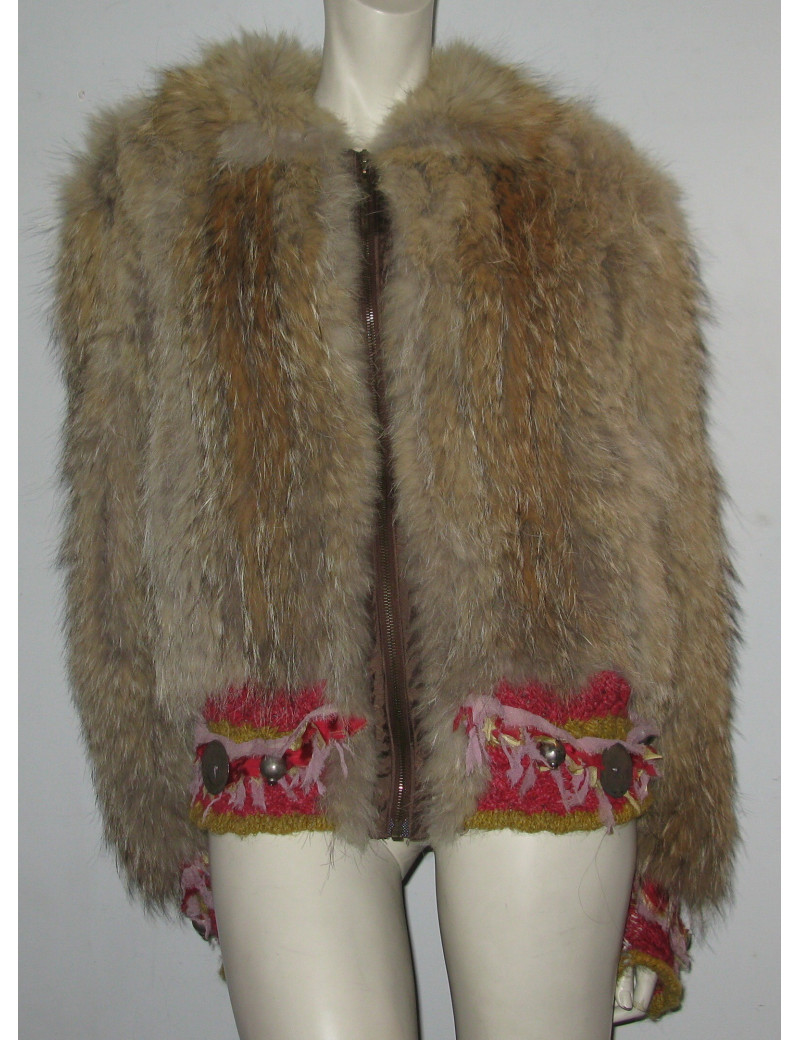 Manteau en coyote JOHN GALLIANO