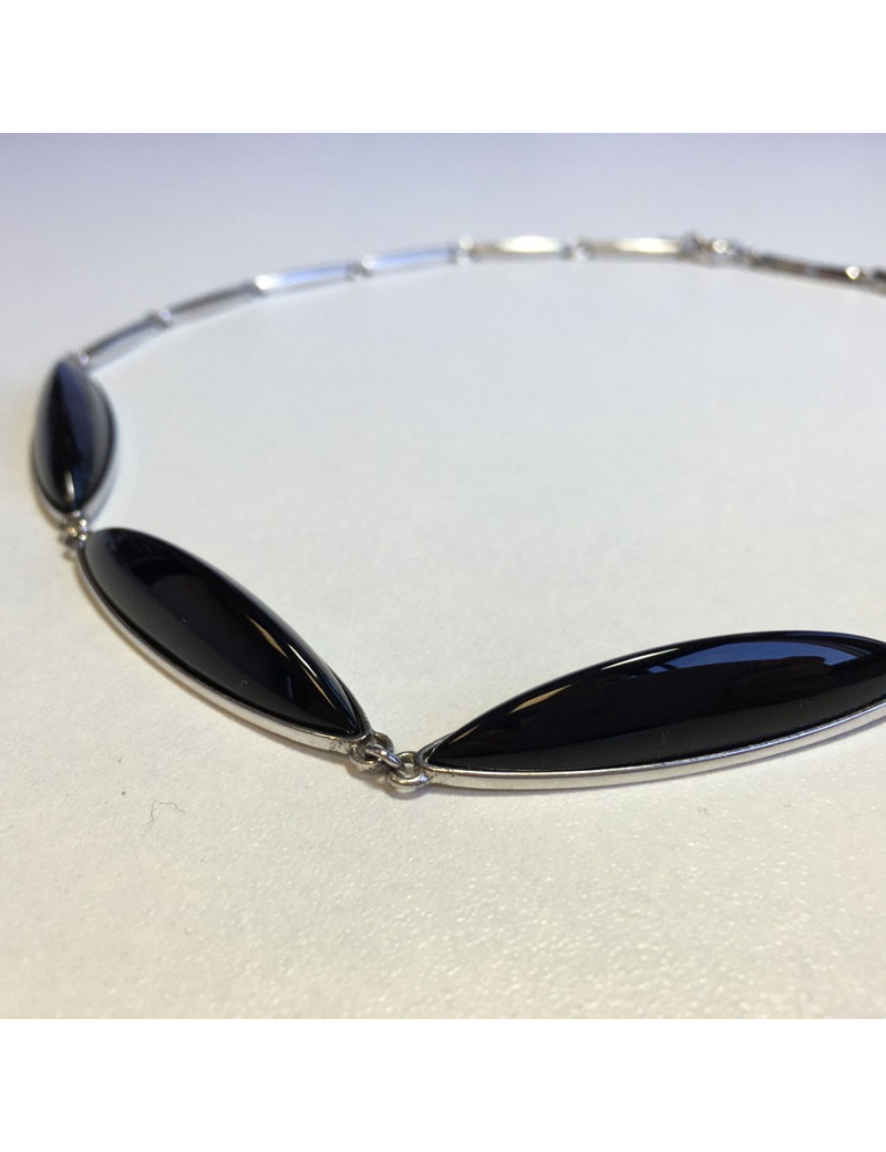 Necklace + silver LALIQUE pendant