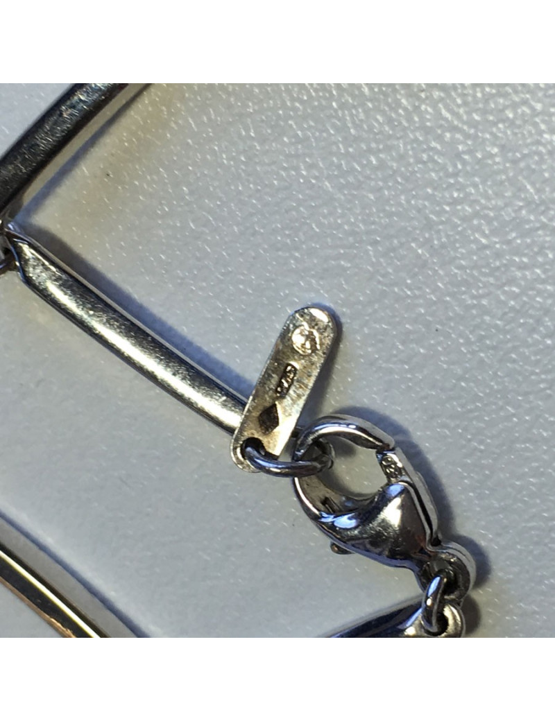 Necklace + silver LALIQUE pendant