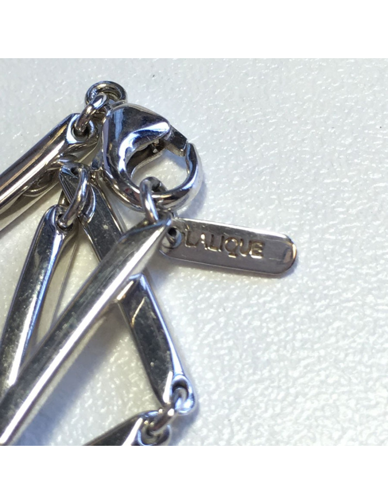 Collier + pendentif LALIQUE en argent 