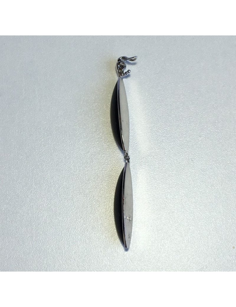 Necklace + silver LALIQUE pendant