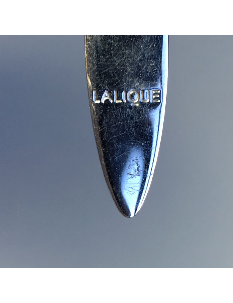 Collier + pendentif LALIQUE en argent 