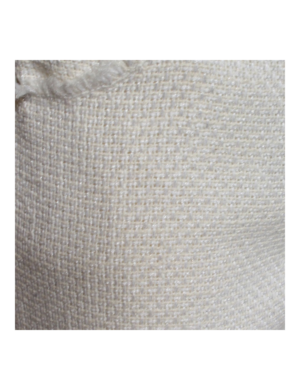 Pantalon CHANEL T40 en coton blanc et beige