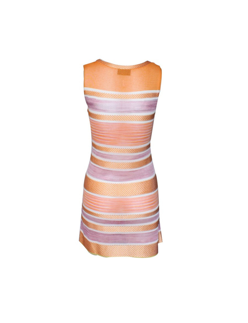 Robe MISSONI T 40 orange et mauve d'Été 