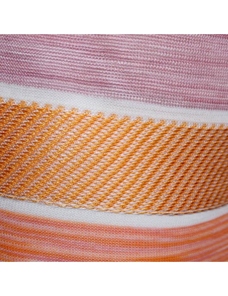 Robe MISSONI T 40 orange et mauve d'Été 