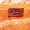 MISSONI T 40 orange and purple summer dress
