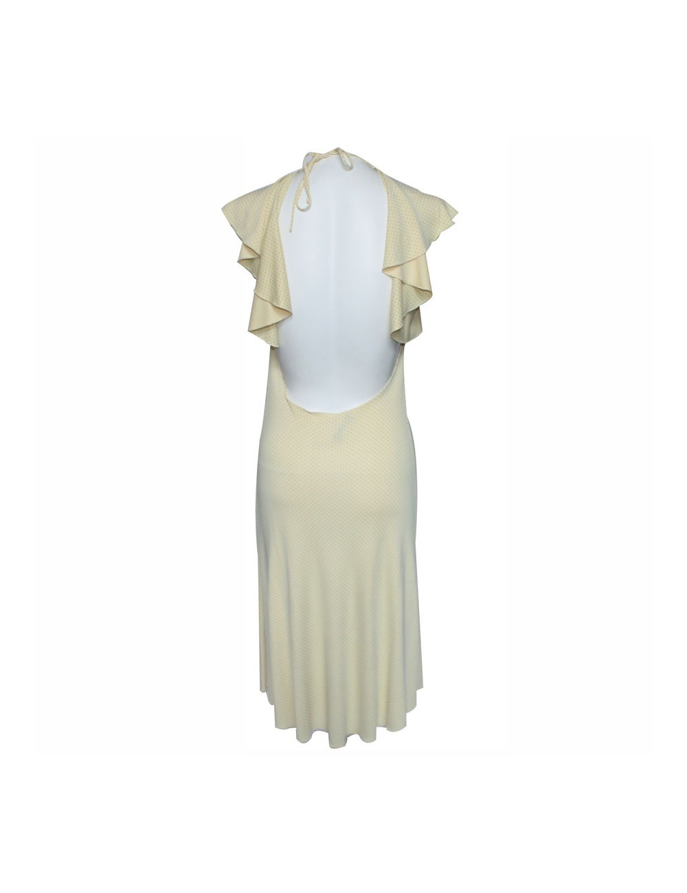 CHLOE dress yellow and green hearts