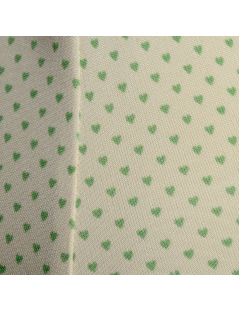 CHLOE dress yellow and green hearts