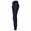 Pantalon CHANEL T 42 noir voile de soie