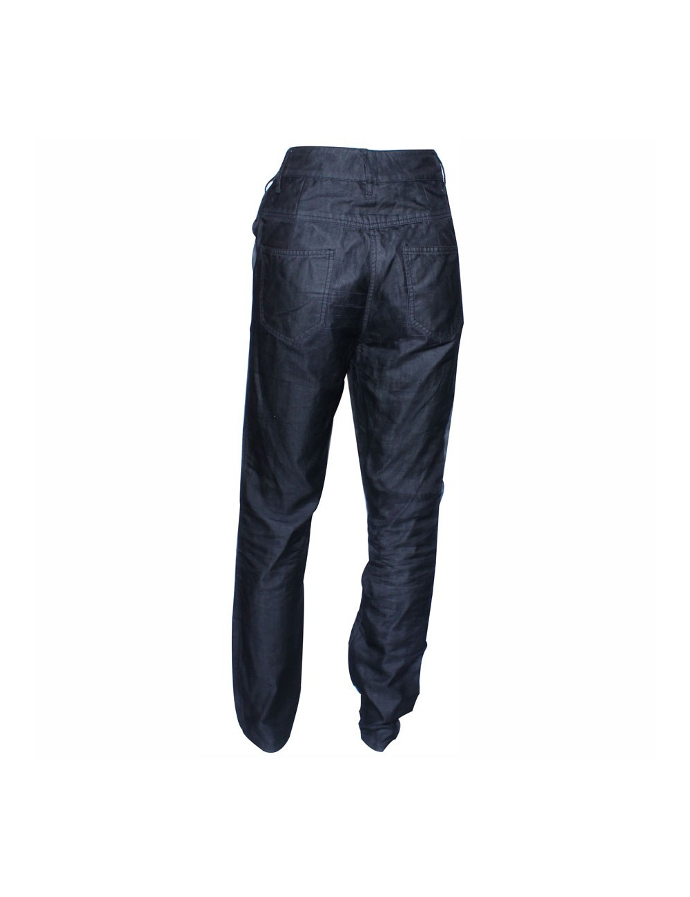 Black CHANEL T 42 pants veil of silk