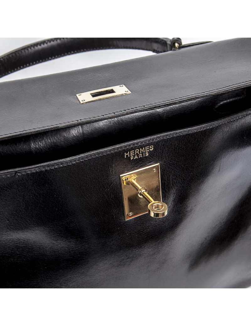 Kelly 35 year 1970 black box leather