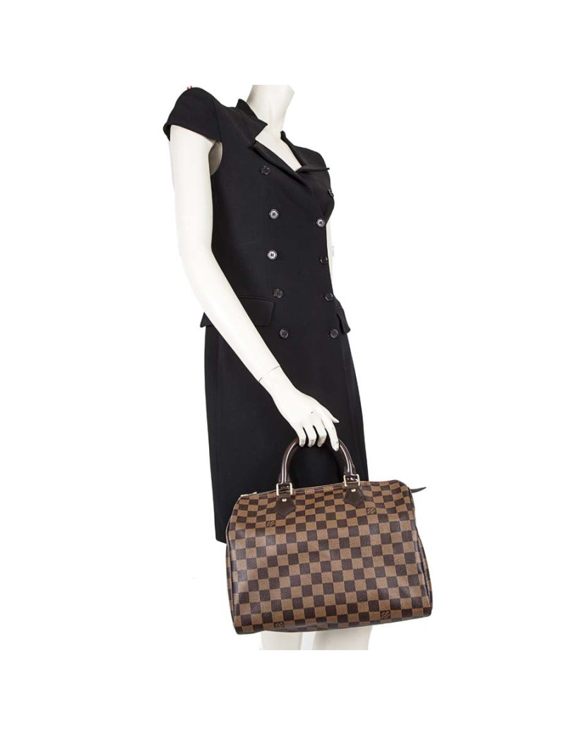 Speedy 30 LOUIS VUITTON damier canvas bag