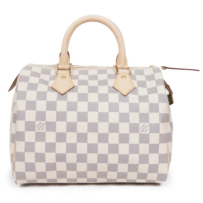 Vintage Louis Vuitton Damier Azur Speedy 25 Bag