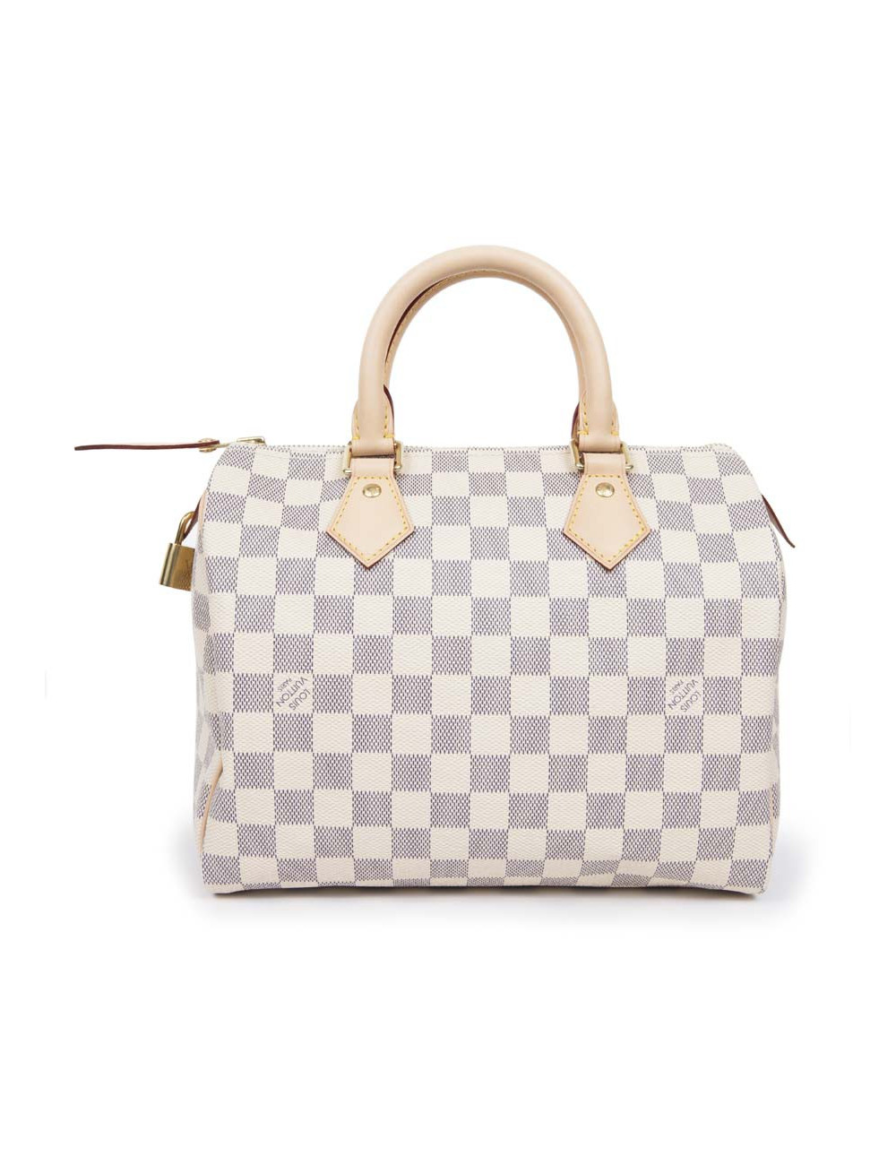 Bag speedy 25 LOUIS VUITTON damier azur canvas