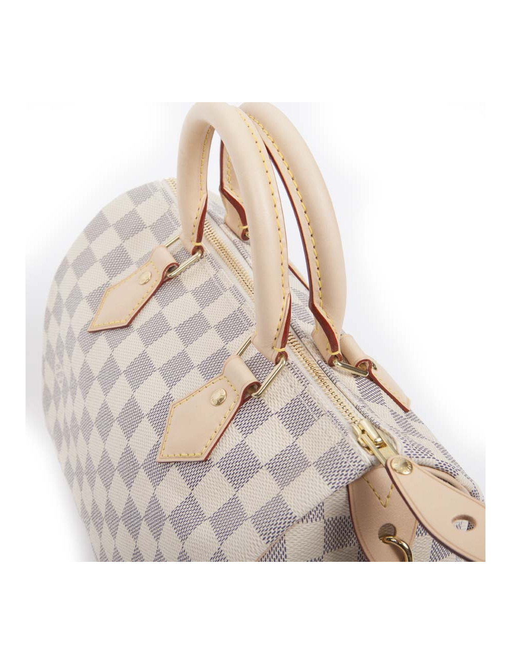 Bag speedy 25 LOUIS VUITTON damier azur canvas