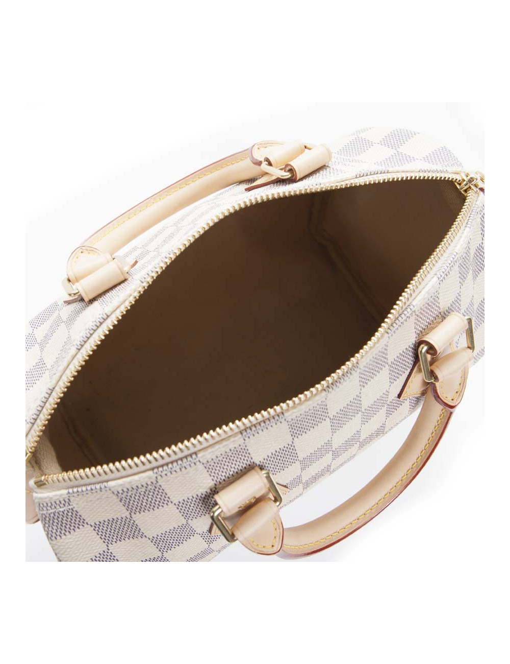 Bag speedy 25 LOUIS VUITTON damier azur canvas