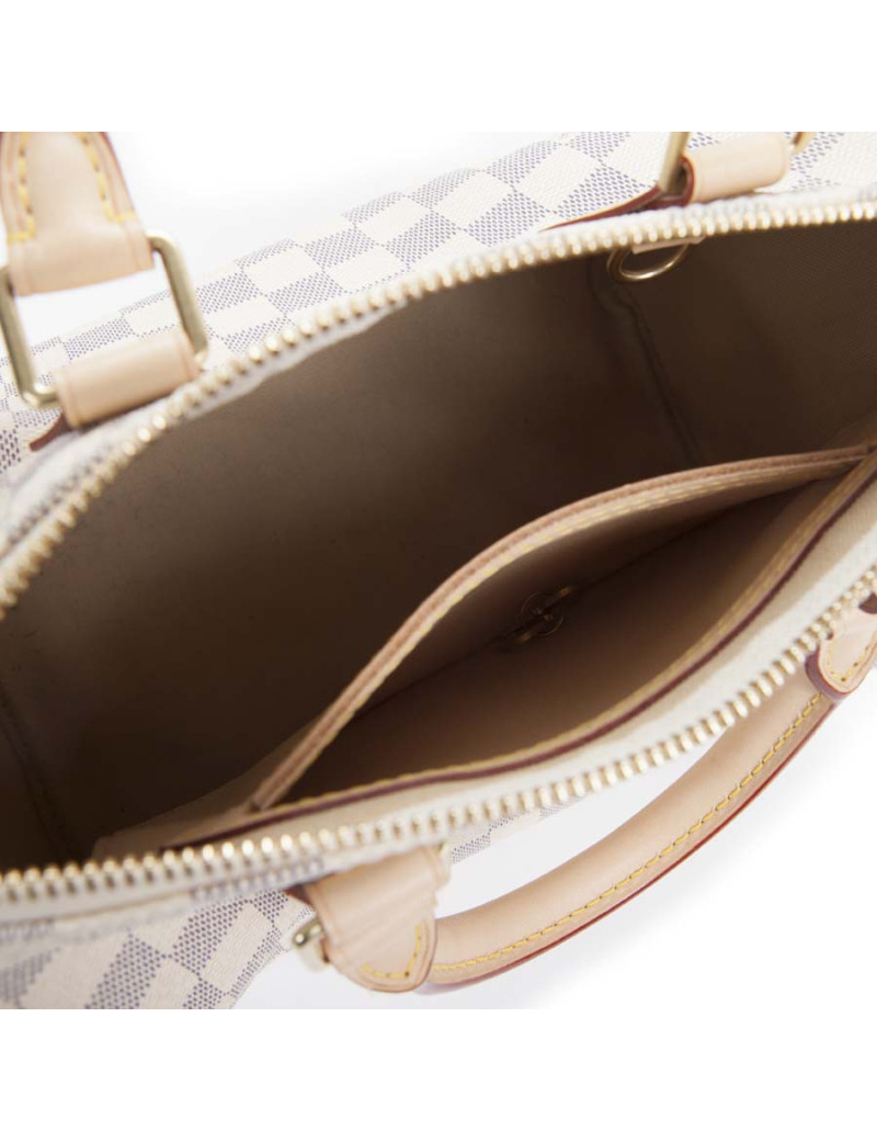 Bag speedy 25 LOUIS VUITTON damier azur canvas