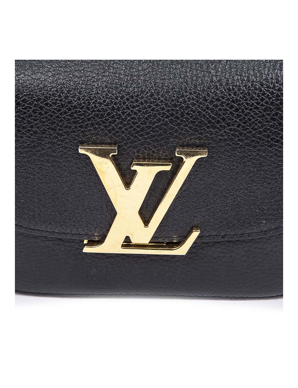 Bag 'Vivienne' LOUIS VUITTON black grained leather