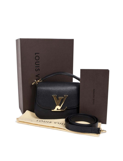 Bag 'Vivienne' LOUIS VUITTON black grained leather